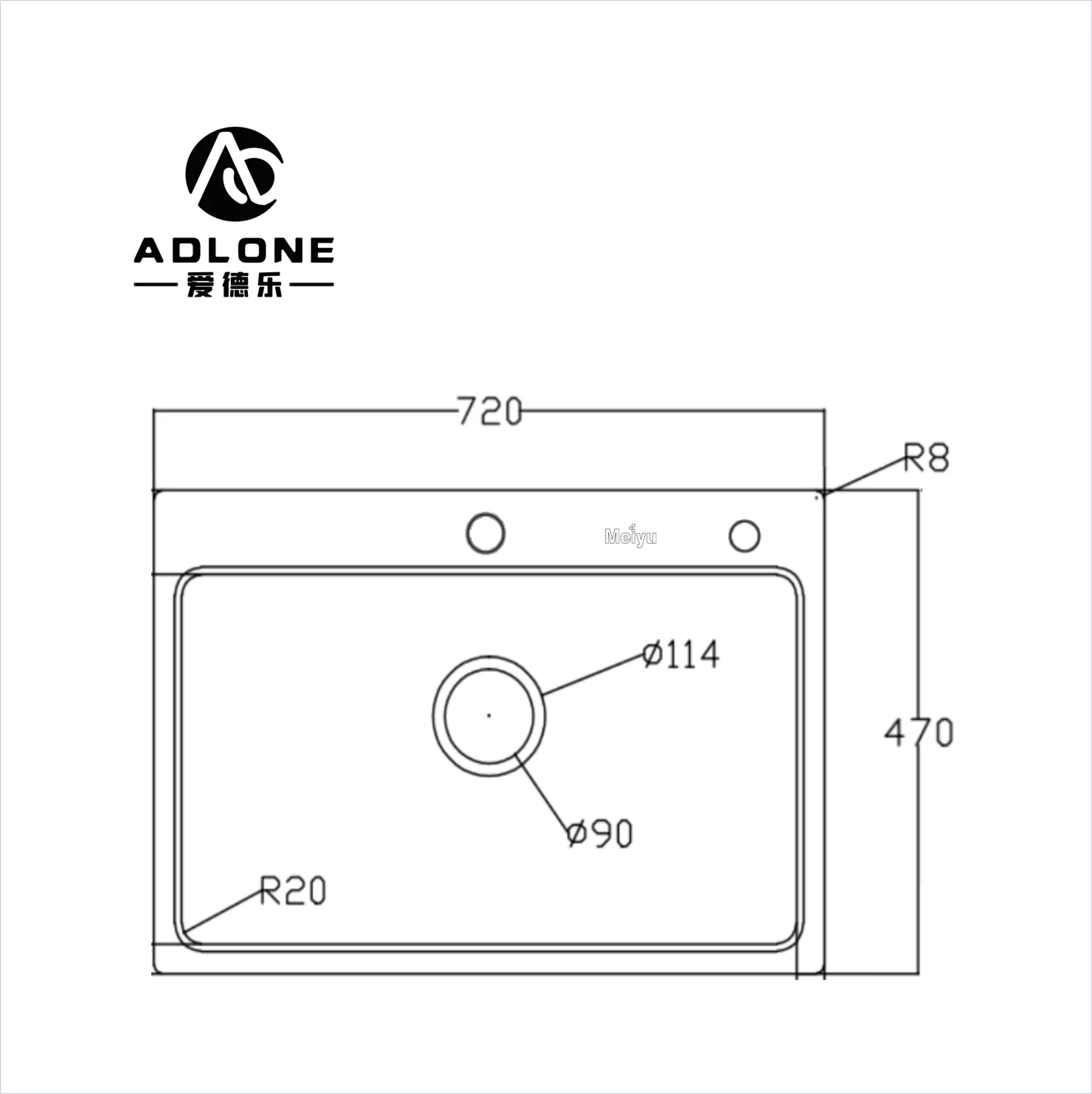 Kitchen granite Sinks Matte Solid top mount Black Granite composite quartz sink