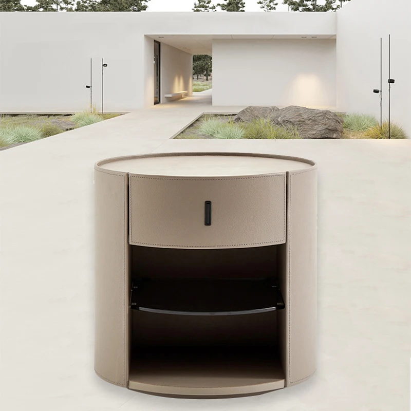 Wholesale solid wood bedside table nightstands modern italian bedroom furniture