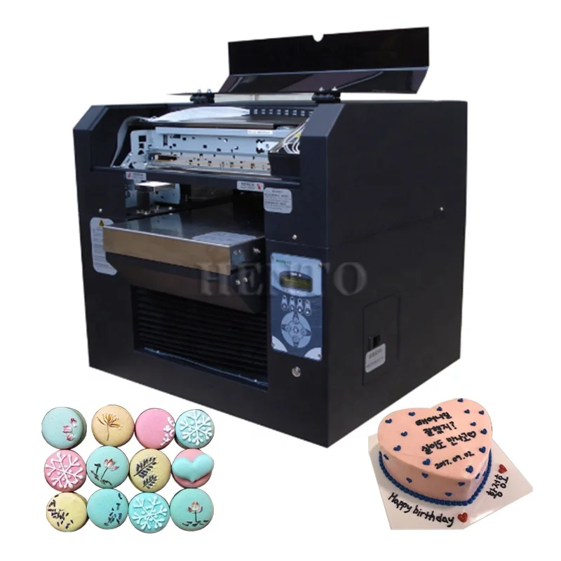 Edible Printer Biscuit Printing Machine / Edible Ink Printer For Cake / Cake Printer Edible Food