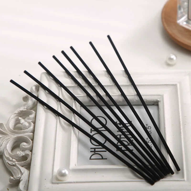 Wholesale Home Air Freshener colored rattan reed diffuser sticks aromatherapy essential oil diffusion fiber stick