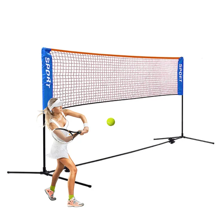 Pickleball Easy Set Up Court Backyard Beach Driveway Tennis Net Badminton Net Set with Catrry Bag