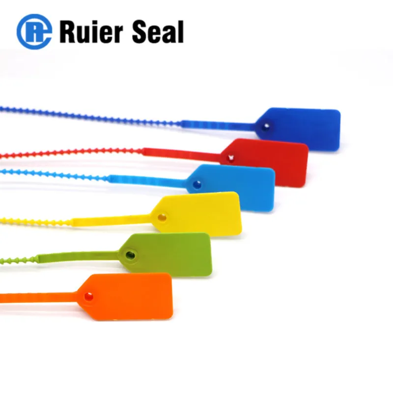 REP401 Fire Extinguisher Security Seal Serial Number Plastic Seal Barcode Security Plastic Seal