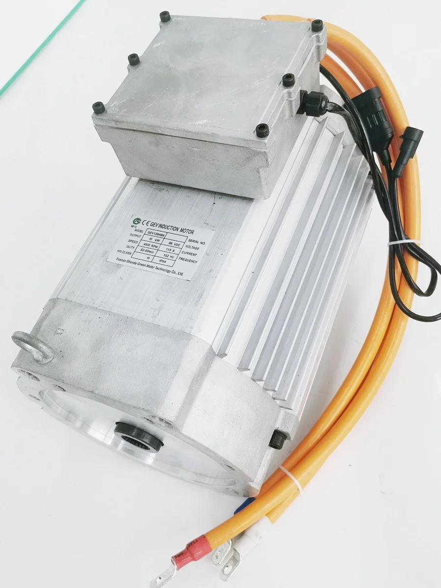 CE approved 96V 10kw Three Phase ac Motor,electric motor for smart car for vw beetle