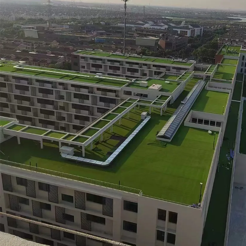 SDMS Artificial Grass for Wedding Party Landscapes Lawn  7mm 8mm 10 mm PP wall roof balcony Green Grass