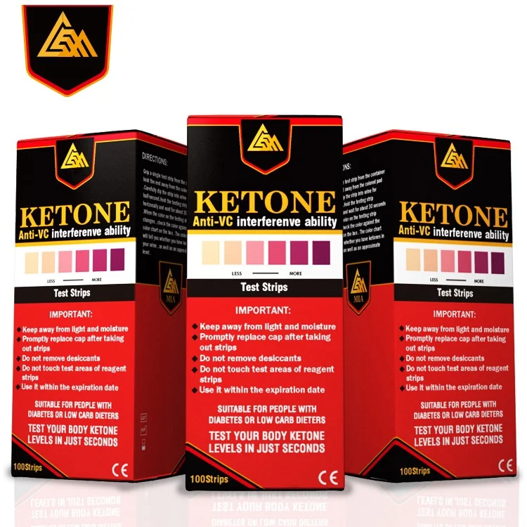Urinalysis Ketone Test strips for loss weight