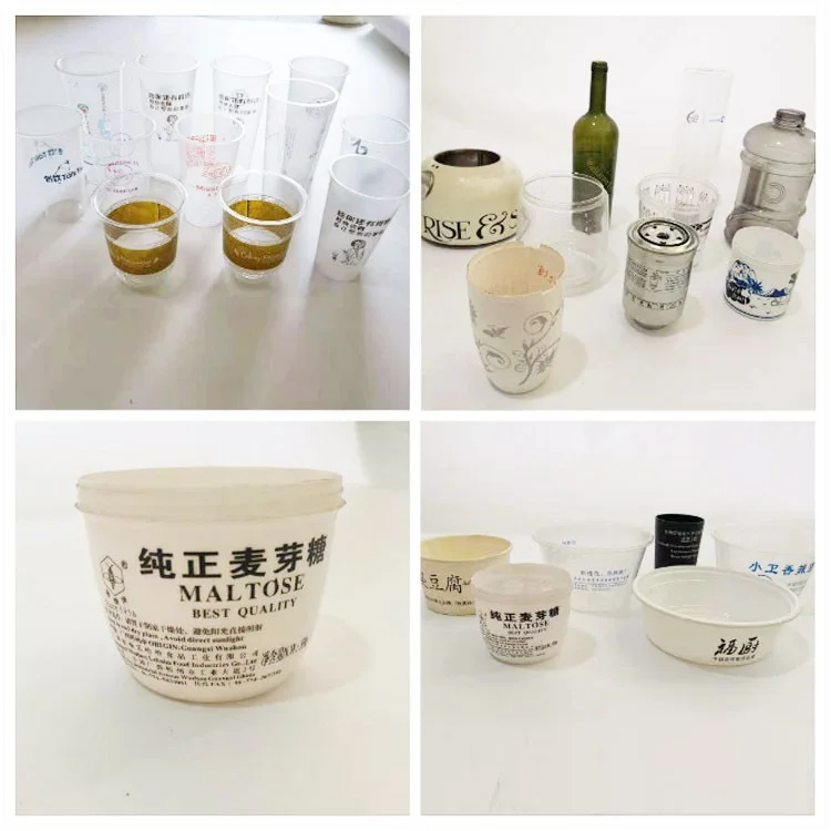 Fully Automatic Bottle Silk Screen Printing Machine Plastic Cup Round Bottle Screen Printing Machine Bottle Silk Screen Printer