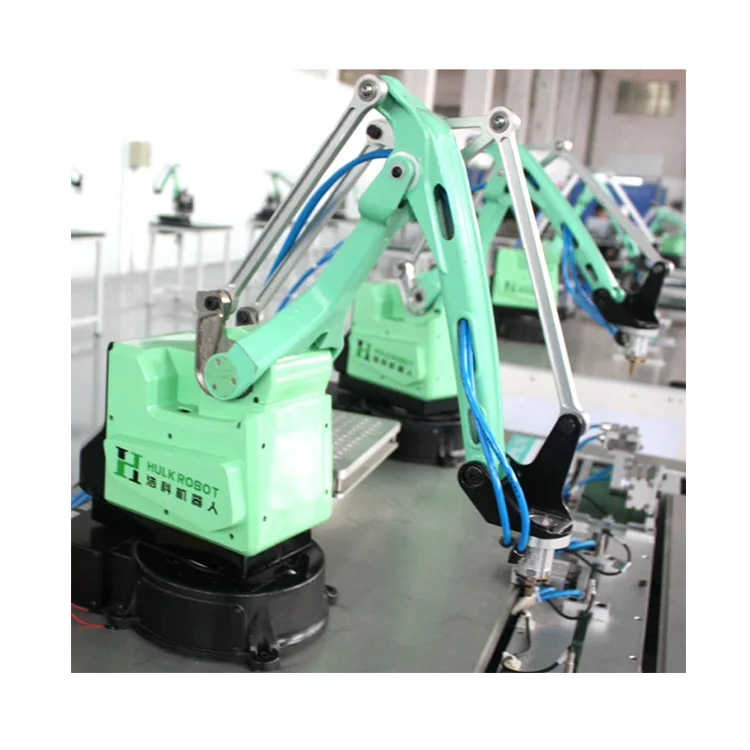 Low cost industrial manipulator 1kg payload robotic arm for glue pick and plac