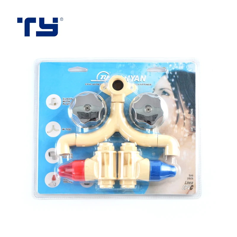 Бренд TY лидер продаж и хорошая цена CPVC ASTM D2846 фитинговая труба для ванной душевой набор