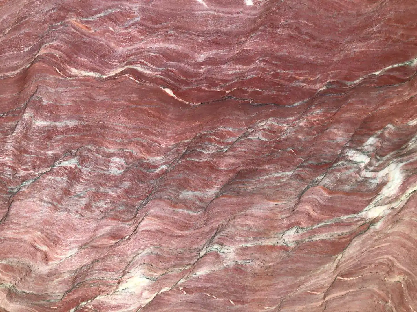 red fusion quartzite