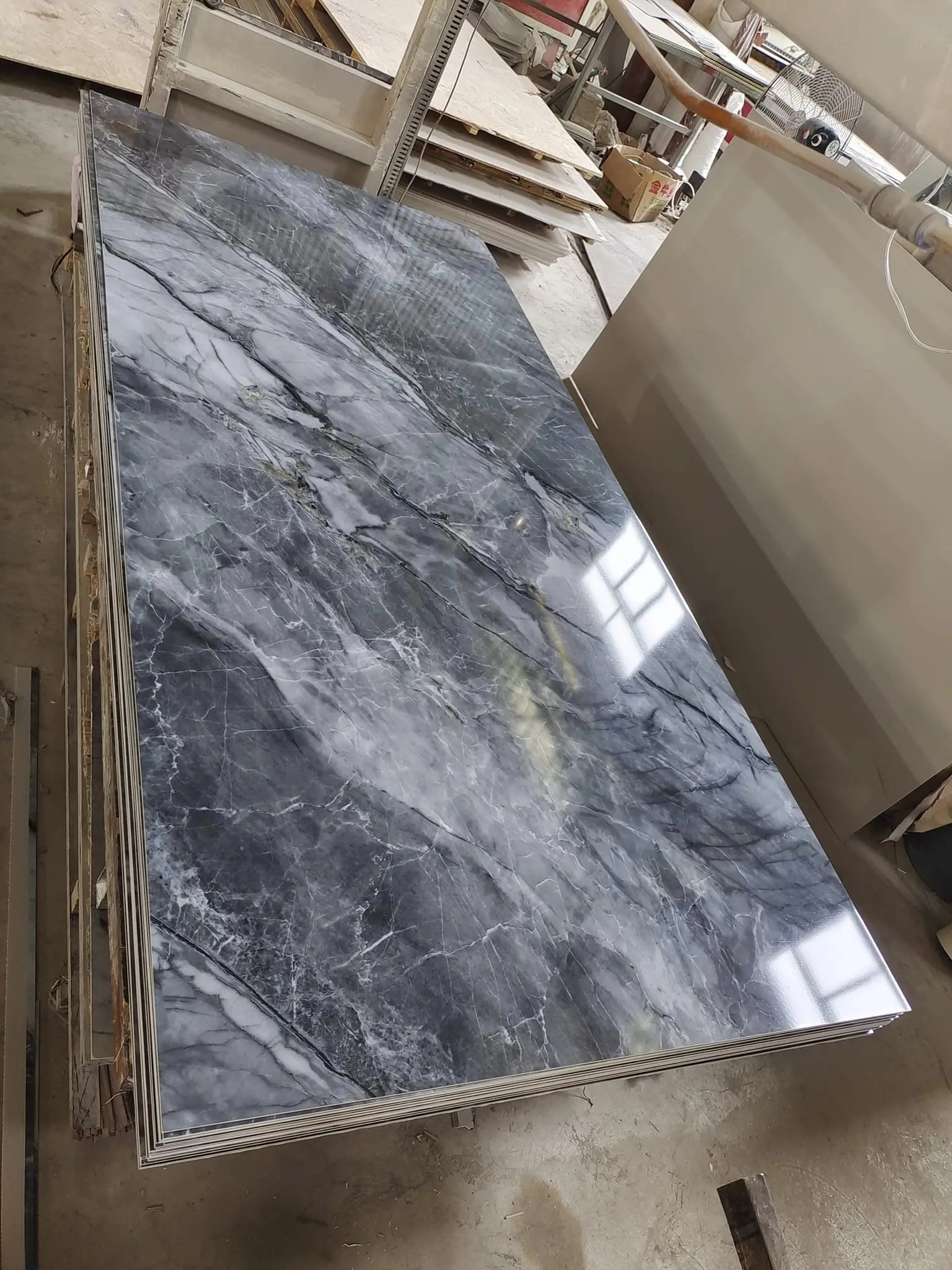 1220*2440mm 1220*2800mm 1220*2900mm PVC UV Marble Sheet Wall Panel Board