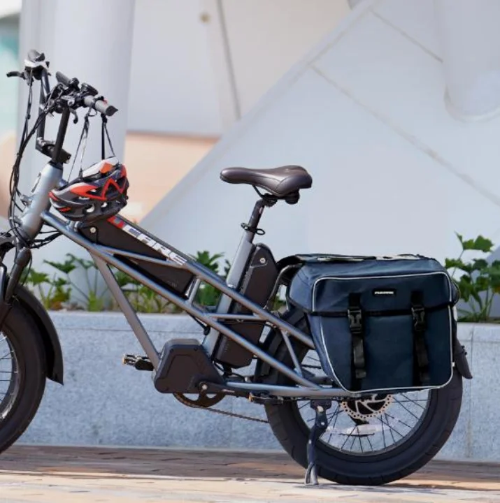 Fucare Bike Rear Seat Pannier Bag Cycling Electric Bicycle Bag 30L Capacity and Multifunctional Waterproof Ebike Bag
