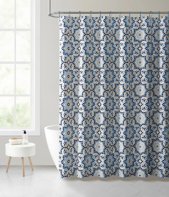 Eco Friendly Clear White Transparent Peva Shower Curtain Liner Lovely PEVA shower curtain