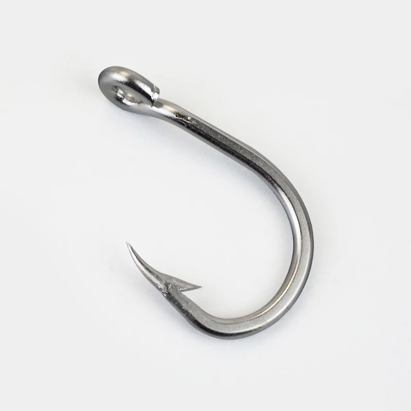 10884 Fishing Hooks Circle Barbed Stainless Steel Tuna Fishinghook Ocean Saltwater