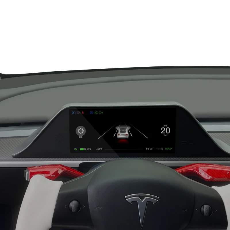 8. 9 inches Integrated Dashboard Display Screen for Model 3/Y Integrated Display Screen Digital Instrument Cluster with Camera