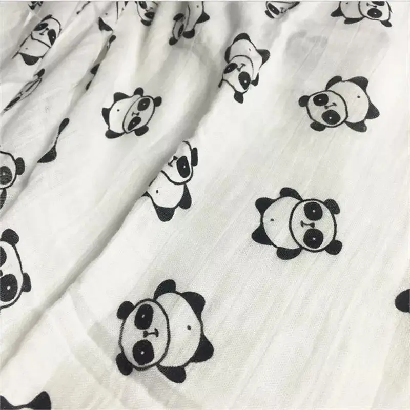 New design 70% bamboo 30% cotton baby 2 layers baby blanket gauze soft swaddle for newborn baby fabric