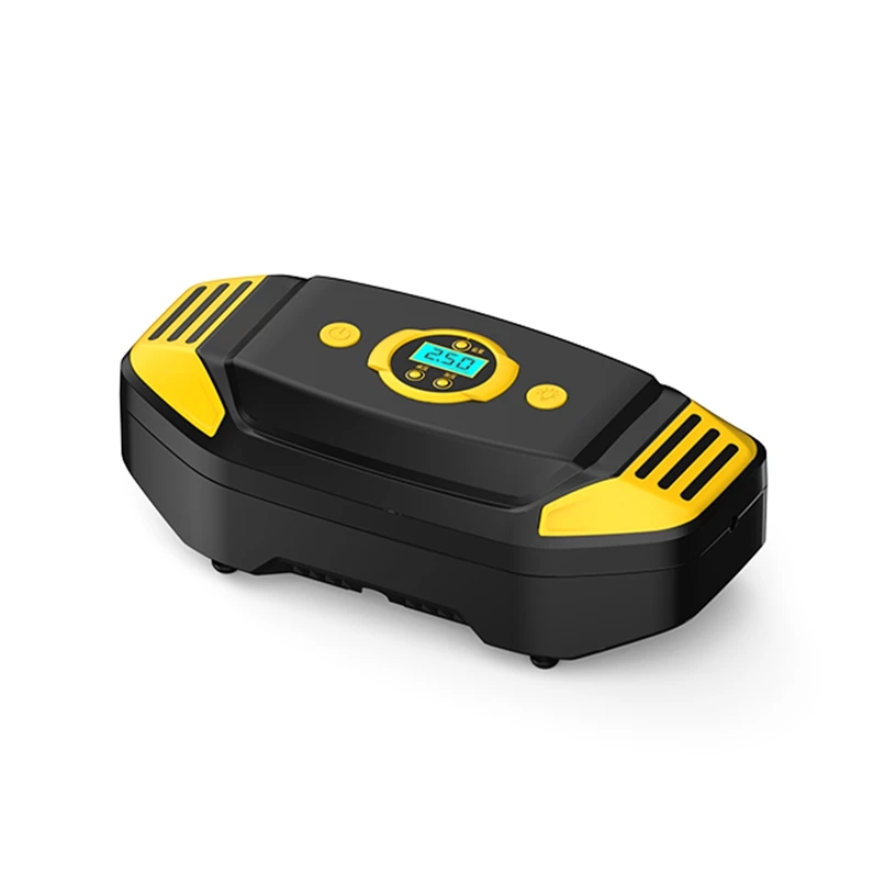 Ultra Compact Air Pump Ideal For Travel Featuring Cordless Tire Inflator Technology