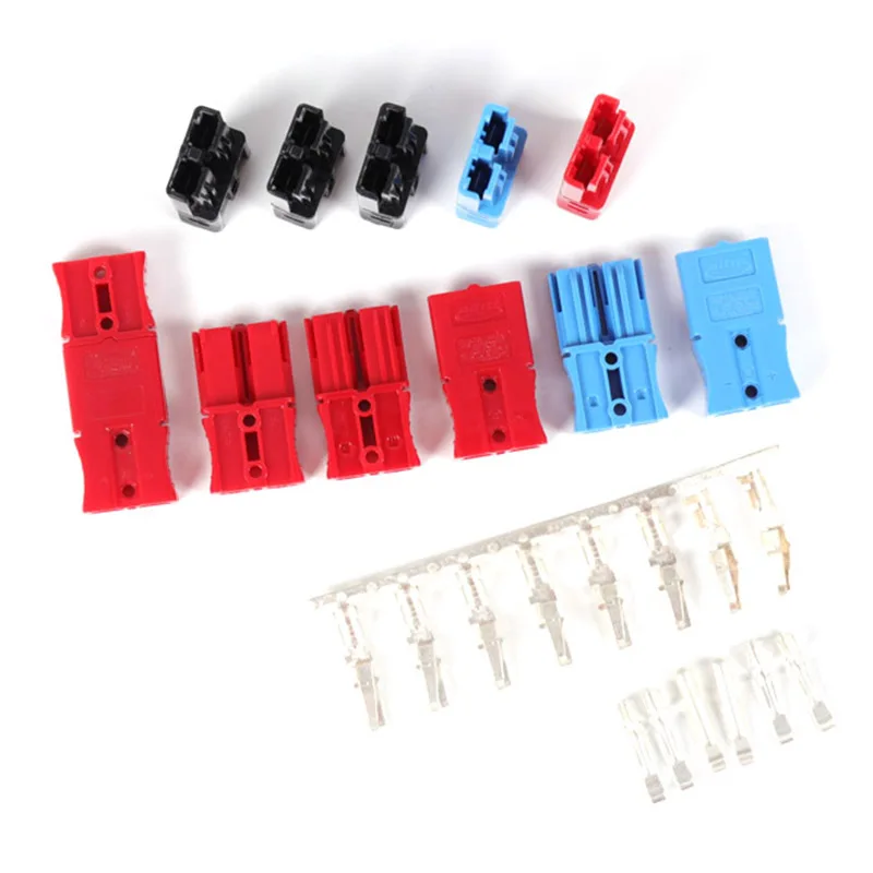 LT40 LT50 LT120 LT175 для вилочных погрузчиков разъем быстрого подключения для вилочного погрузчика аккамуляторный кабель 50A 600V питания постоянного тока цепи 2pole разъем