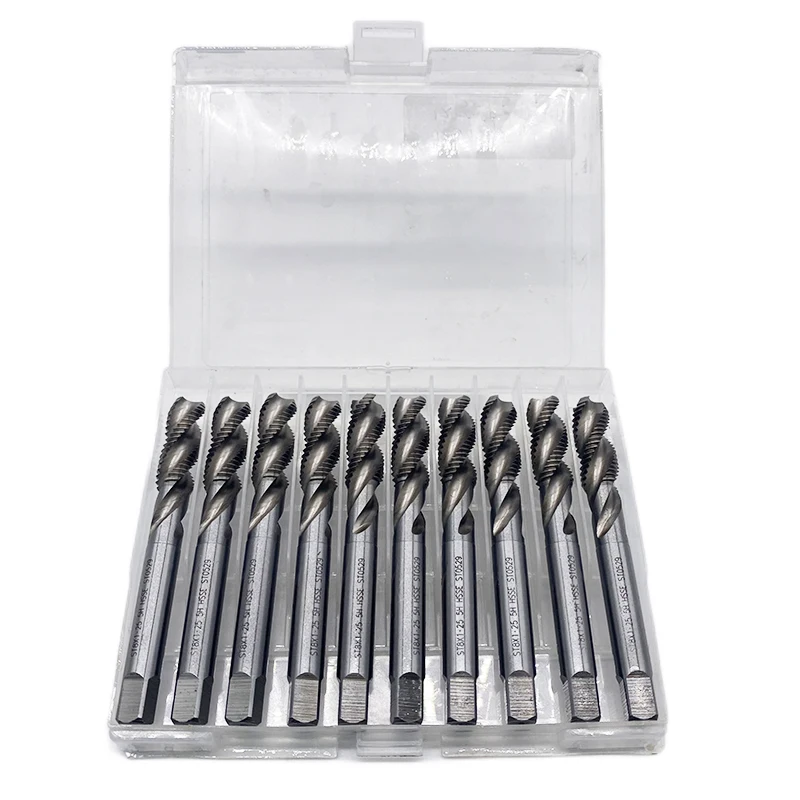 Donghai blind hole mechanical tap, high-speed steel M2-M20 metric spiral thread tap