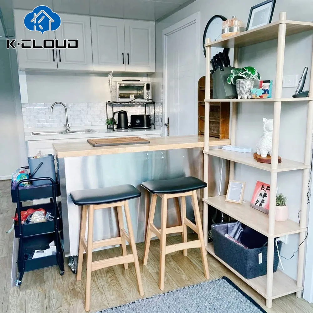 High Quality Living Fully Furnished 20Ft 40Ft Expandable Prefabricated Luxury Container House 3 Bedroom Prefab Movable Villa