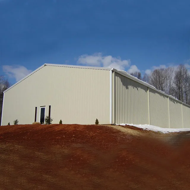 Prefabricated Buildings Structure Workshop Wind-resistant Prefab Steel Structure Warehouse Workshop