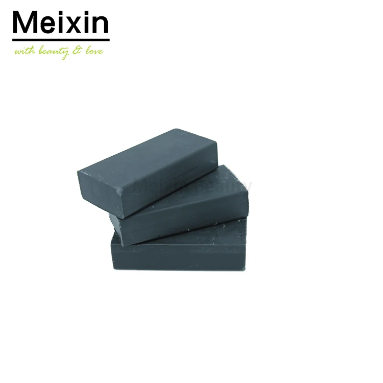 Meixin Wholesale Body Handmade Black Soap Acne Remover Soap Organic