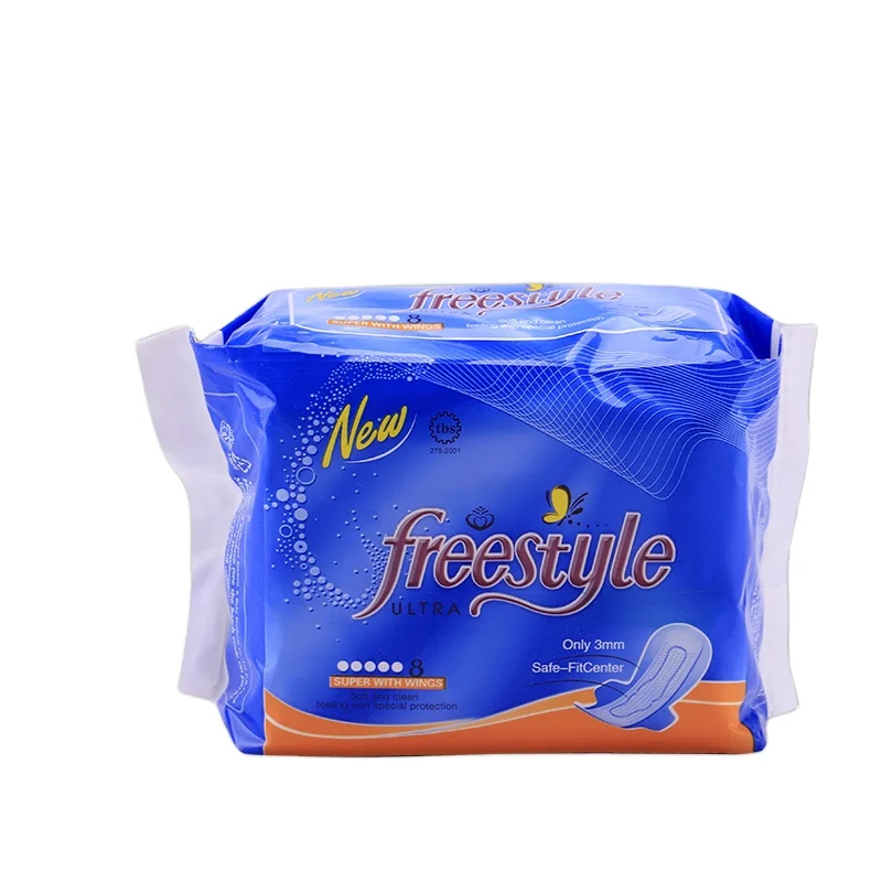 Супер абсорбируемые биоразлагаемые гигиенические прокладки с отрицательными ионами для женщин сантари для ночного использования