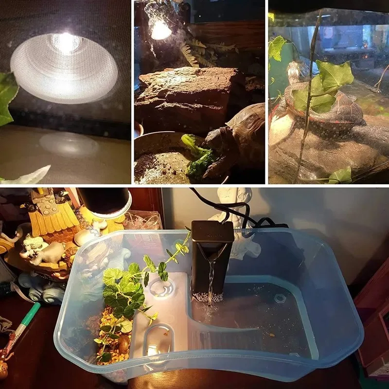 25w 50w 75w Sun Uv Halogen Heating Lamp Bulb Uva Uvb 3.0 Reptile Full Spectrum Turtle Basking Spot Light Lamp