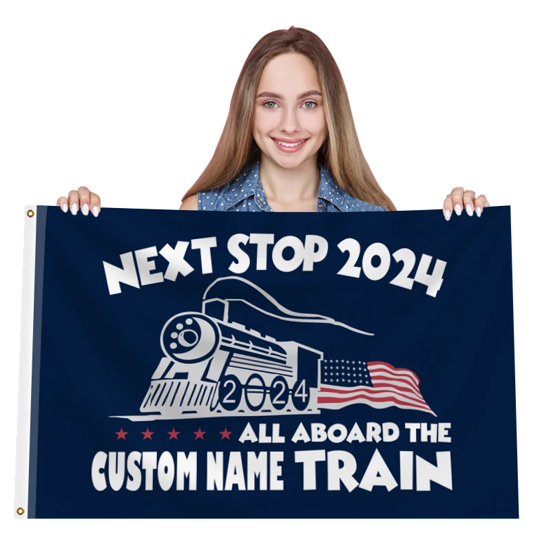 Флаг Save America 3x5 ft | Tr * mp 2024 Большой Горизонтальный с Люверсами