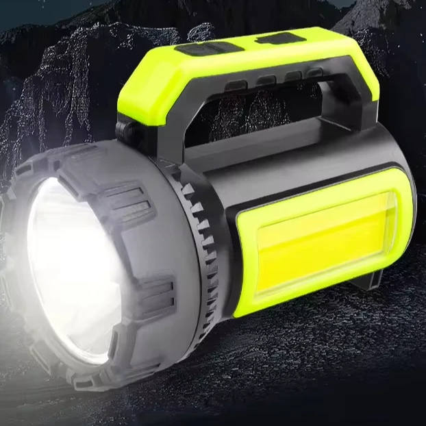 1600 Lumens Multifunctional Power Display Portable Searchlights Camping Light Waterproof Searchlight