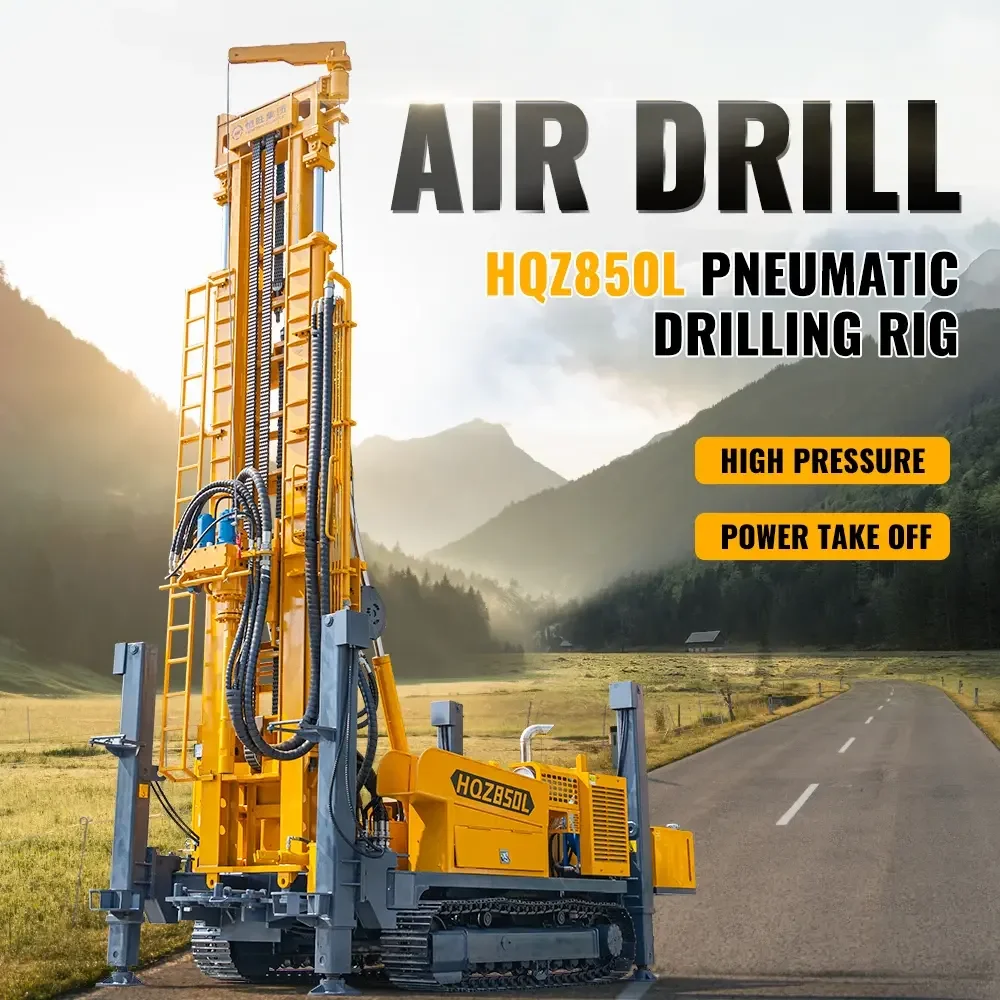 2024 Hengwang 600m 500m 400m 300m 200m Crawler Track Mounted Deep Borehole Water Well Drilling Rig for Water Well Machine