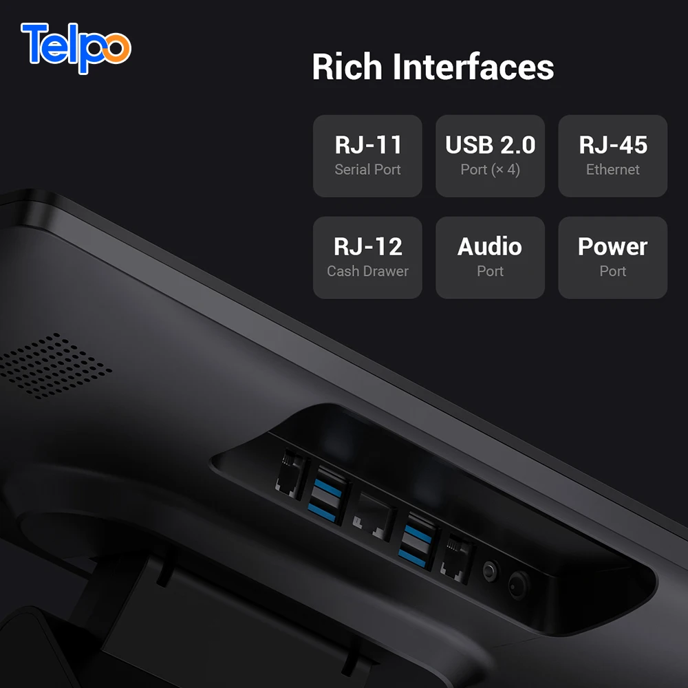 new retail Desktop cashier machine Touch Screen sistema hardware All-in-one Pos Systems