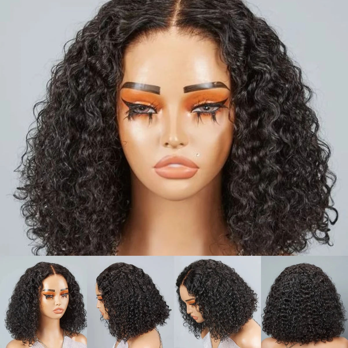 Cheap Price Short Bob Human Hair Wigs,8-14inch Mink Brazilian Lace Bob Wig,Glueless Lace Front Closure Bob Wigs For Black Women