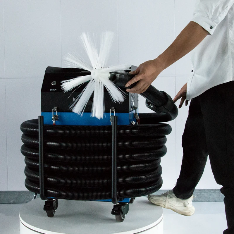Duct care rotory brush duct work cleaning machine good cleaning way duct cleaning equipment