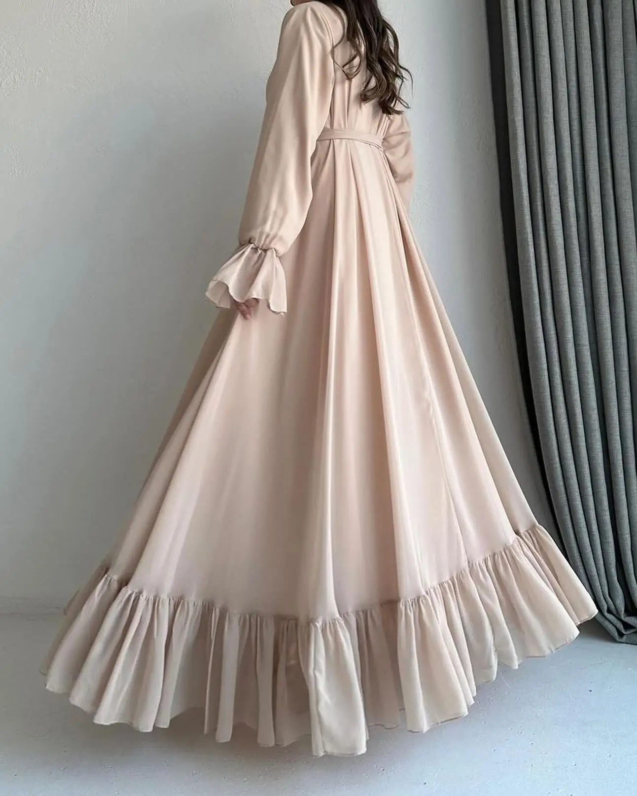 2024 New Women Dress Islamic Traditional Muslim Clothing Abaya Dubai Muslim Dresses For Women