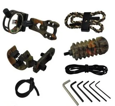 JX1000C High Quality Bow Accessories Full Set for Compound Bow Hunting and Shooting