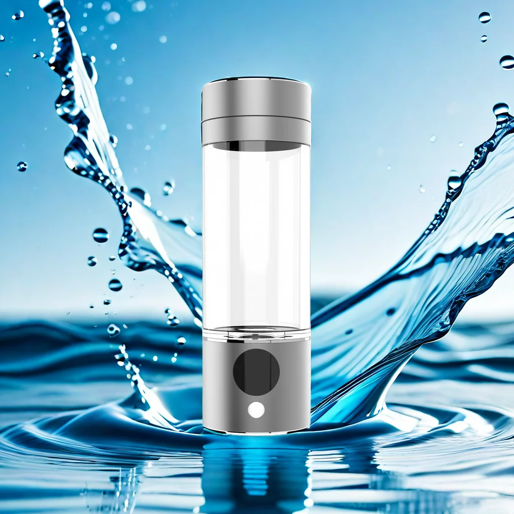 High Hydrogen Concentration Portable Hydrogen Water Generator With 2L Of Capacity With Ph Regulator For Home