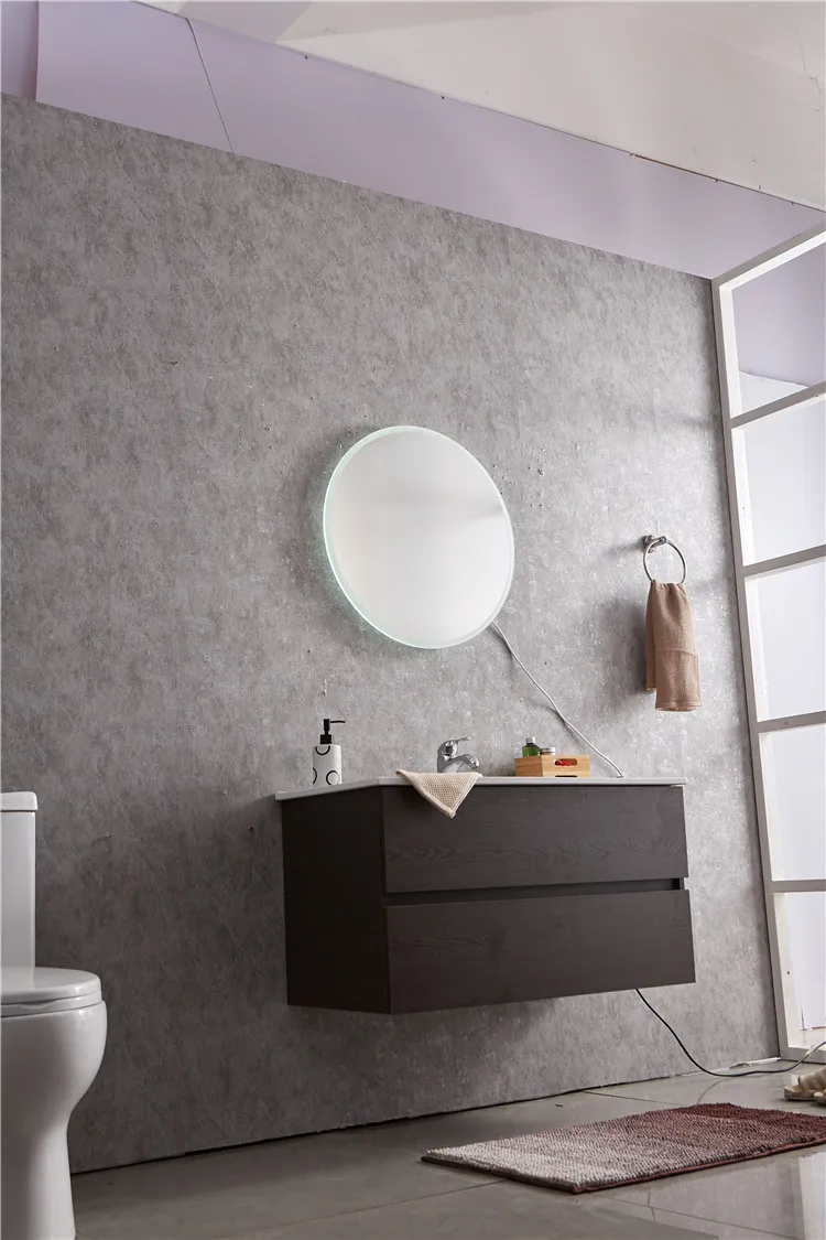 round mirror bathroom led mirror vanity mirror with LED lights
