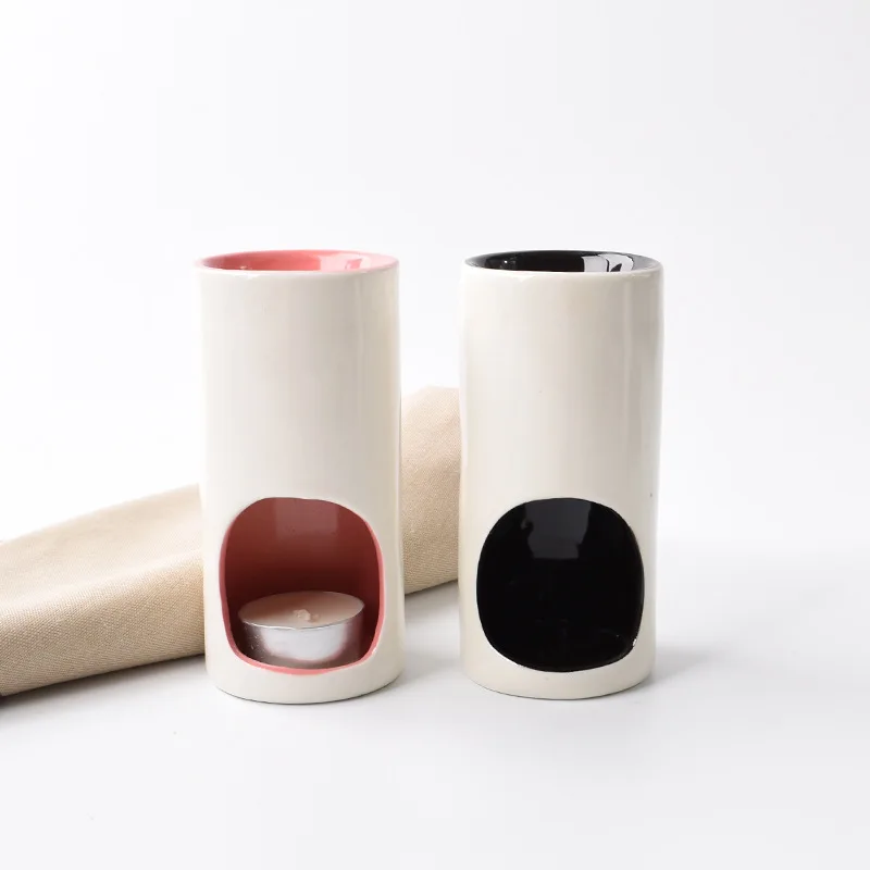 2023 Wholesale Colorful Creative Tea Light Ceramic Essential oil Burner
