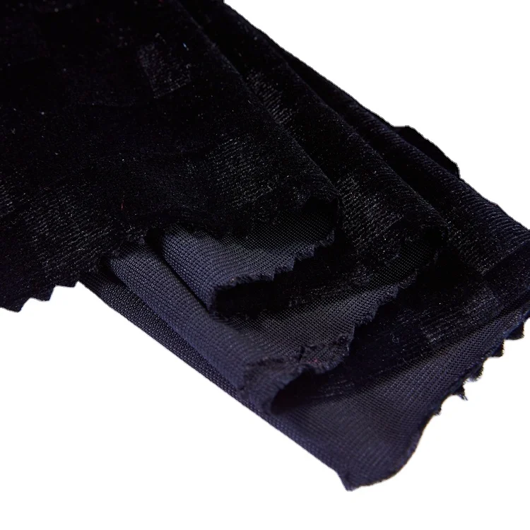 Manufacturer custom New emboss print Design Home Waterproof Velvet 100 Polyester Fabric For Blackout Curtains And Sofa