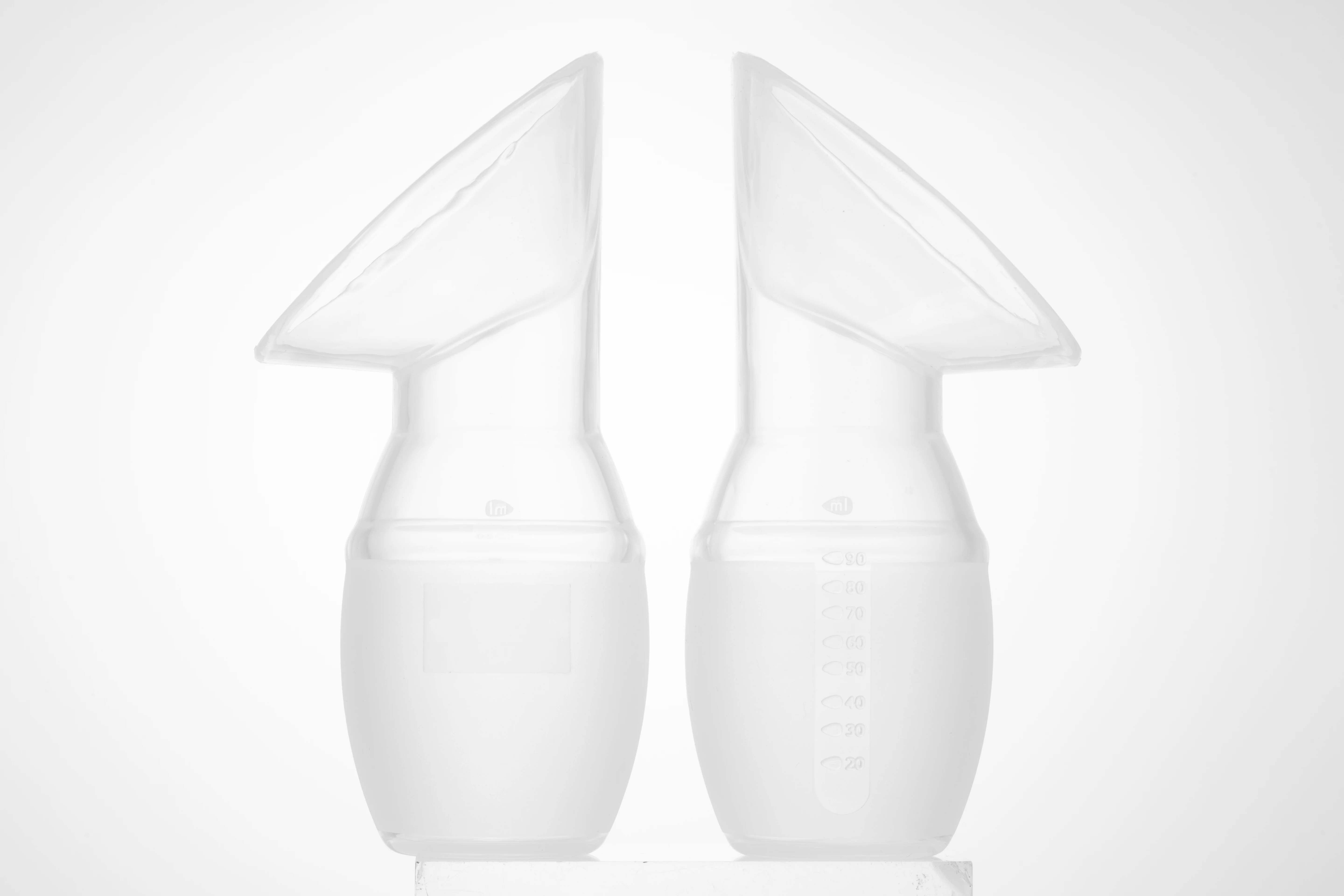 Silicone Manual Breast Milk Collector New Design with Leak-Proof Feature BPA Free Single Type for Pregnant Women