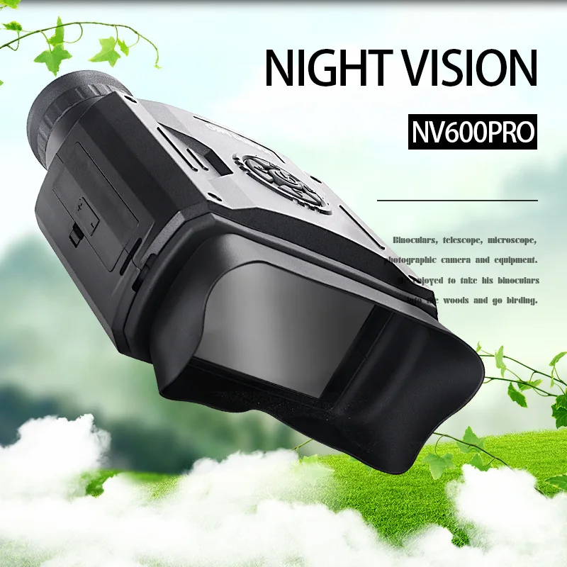 Universal Outdoor Hunting Binocular Digital Night Vision High-definition All Black 500m Visible Infrared Day and Night Vision