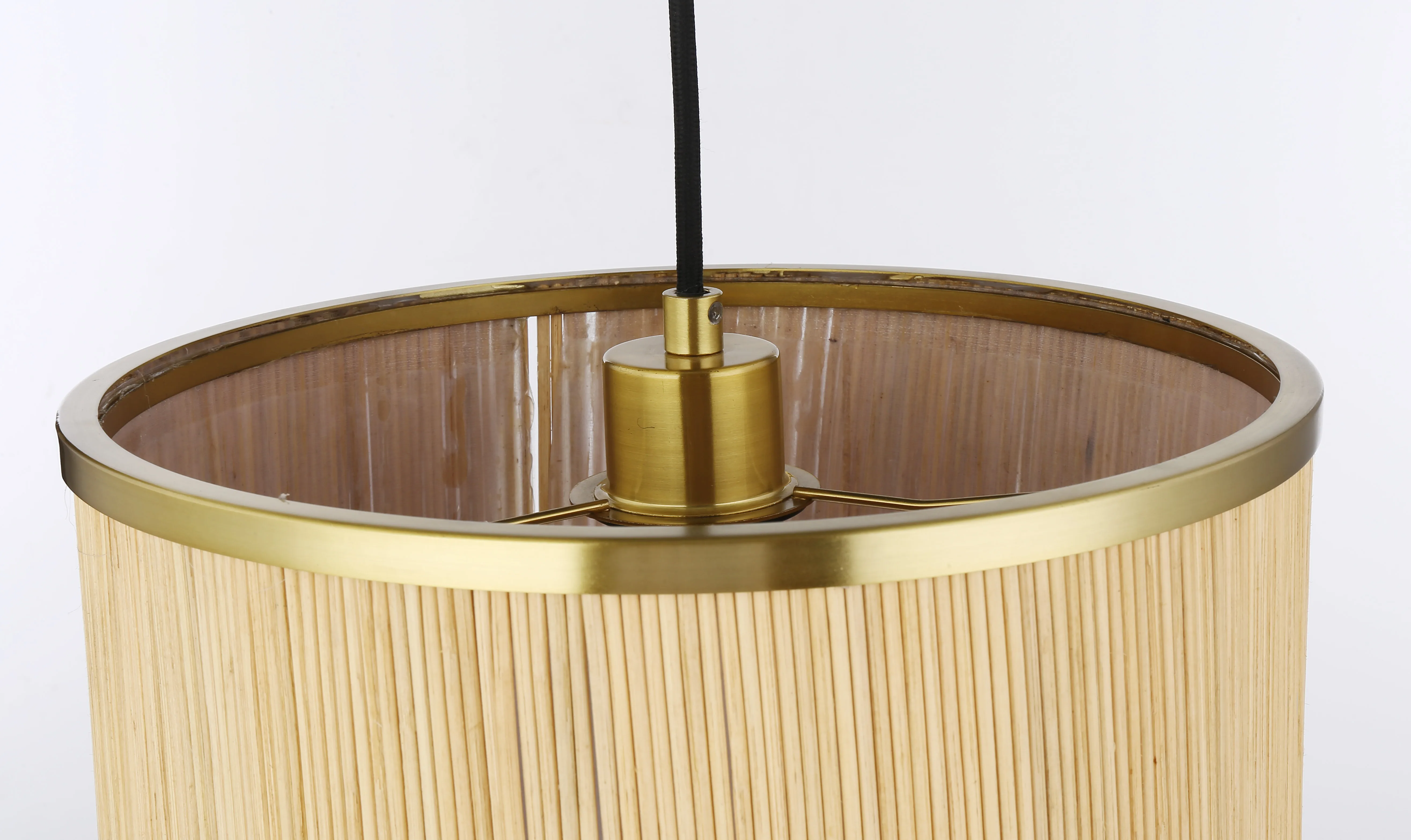 Decorative Housing Bamboo New Design Nature wooden pendant lamp bamboo lamp shade pendant light rattan shade