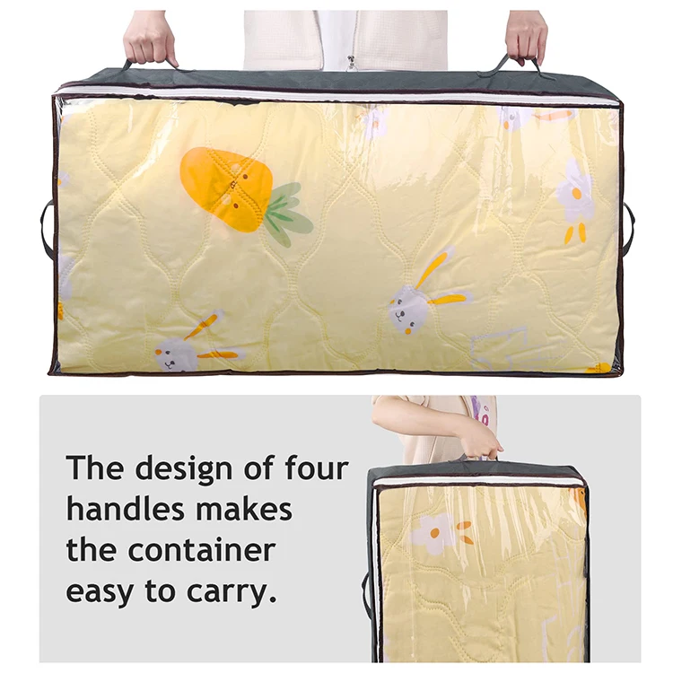 Under Bed Storage Containers, Closet Organizers and Storage Bins, Underbed Clothes Storage with Clear Window