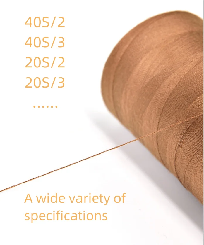 100% Polyester 402 500g embroidery machine embroidery sewing thread