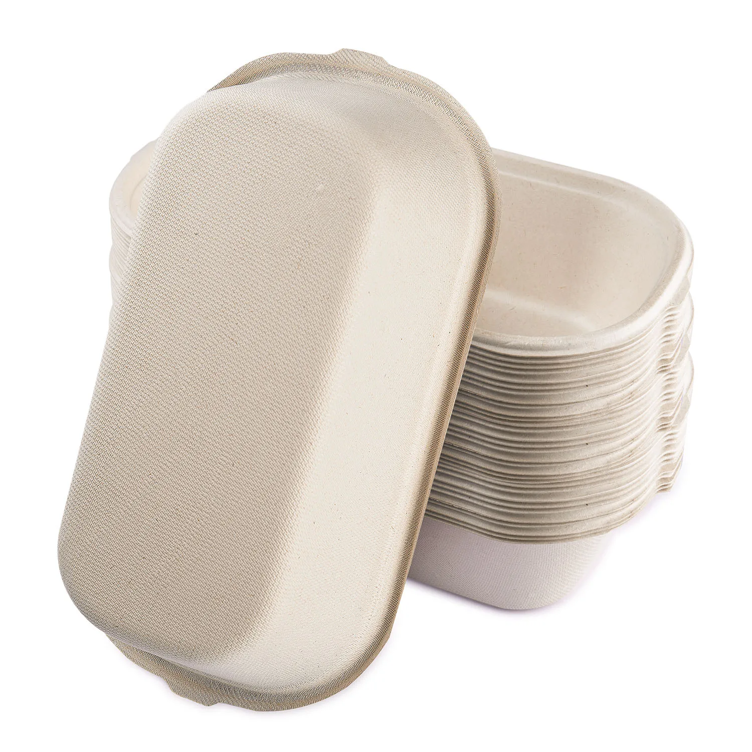 Eco-Friendly Salad Bowl Bagasse Food Container Salad Bowl With Lid Disposable Salad Bowl