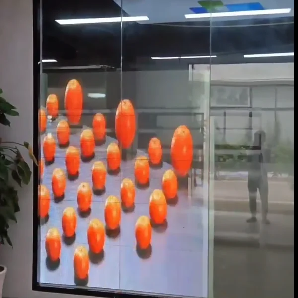 Invisiblee Advertising Led Crystal Film Screen Trans Crystal Screen Display Screens Panel Transparent Led Film