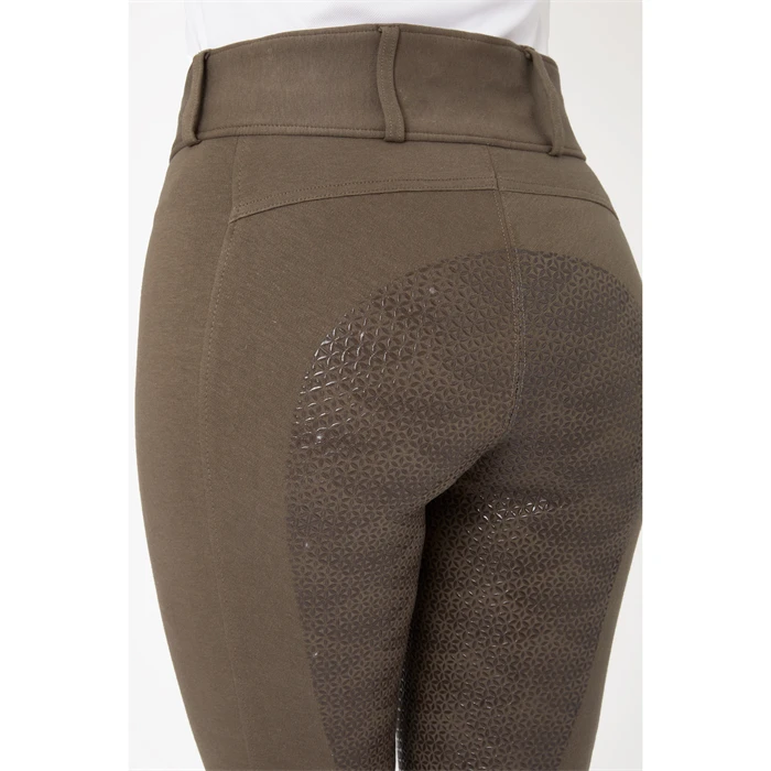 Factory Price Smooth  Non-Binding Equestrian Breeches Breathable Lightweight Button Front Breeches