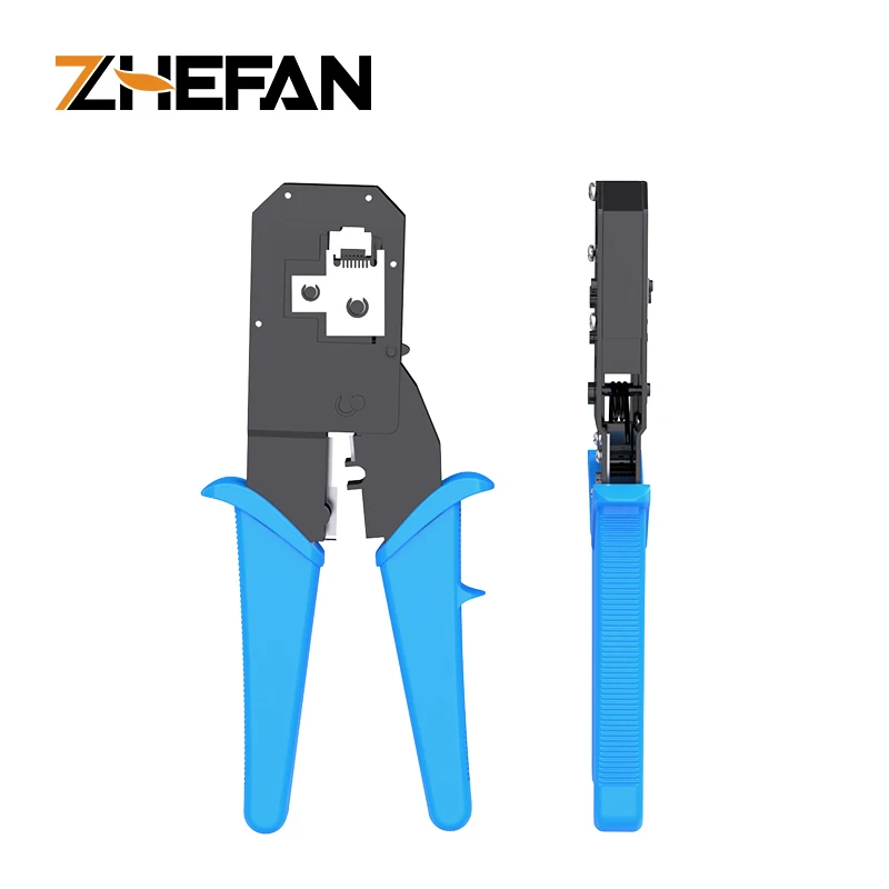 Многофункциональные плоскогубцы Ez Cat5e Cat6 Cat7, ручной инструмент для локальной сети Rj45 Rj11 Rj12, обжимные плоскогубцы для проводов, многофункциональный инструмент
