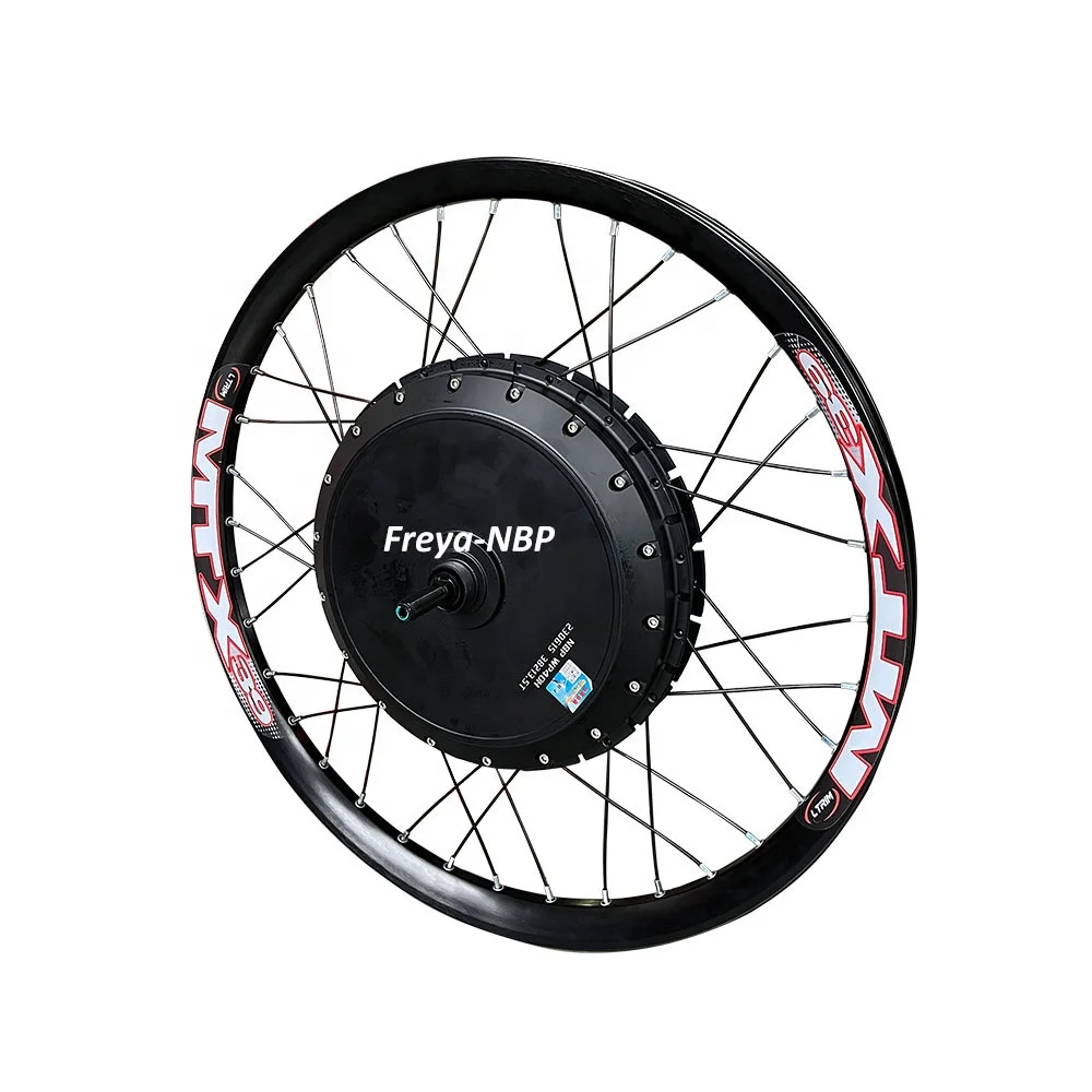 MTX39 Wheel high power QS motor V3 72V 8000w 40H Electric motorcycle Hub Motor Conversion Kit QS V3 273 Motor 8KW 150mm 1S gear