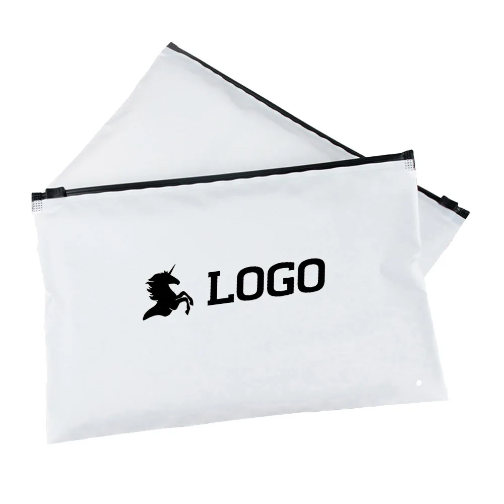 Luxury Bag White Cpe Pe Reseal Bags Cover Custom Garment Clothing Dust Plastic Packaging For Electronics